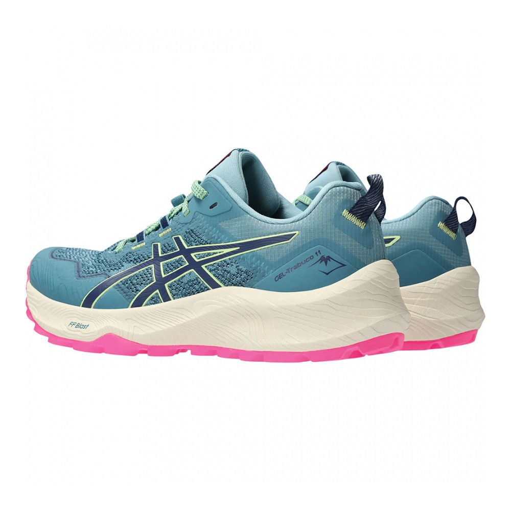 Asics GEL-TRABUCO 11 - Chaussures trail Femme gris blue/deep ocean