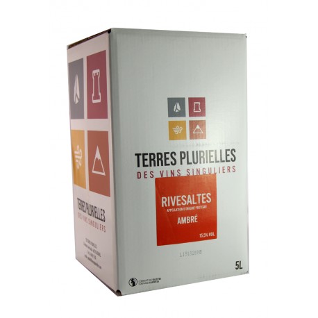 Terres plurielles - Fontaine à Vin - Rivesaltes Ambré - 5L