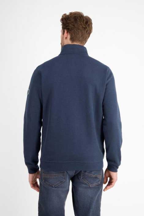 Lerros blauwe heren sweater