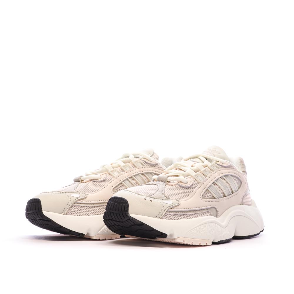Adidas Baskets Roses/Blanches Fille Adidas Ozmillen J