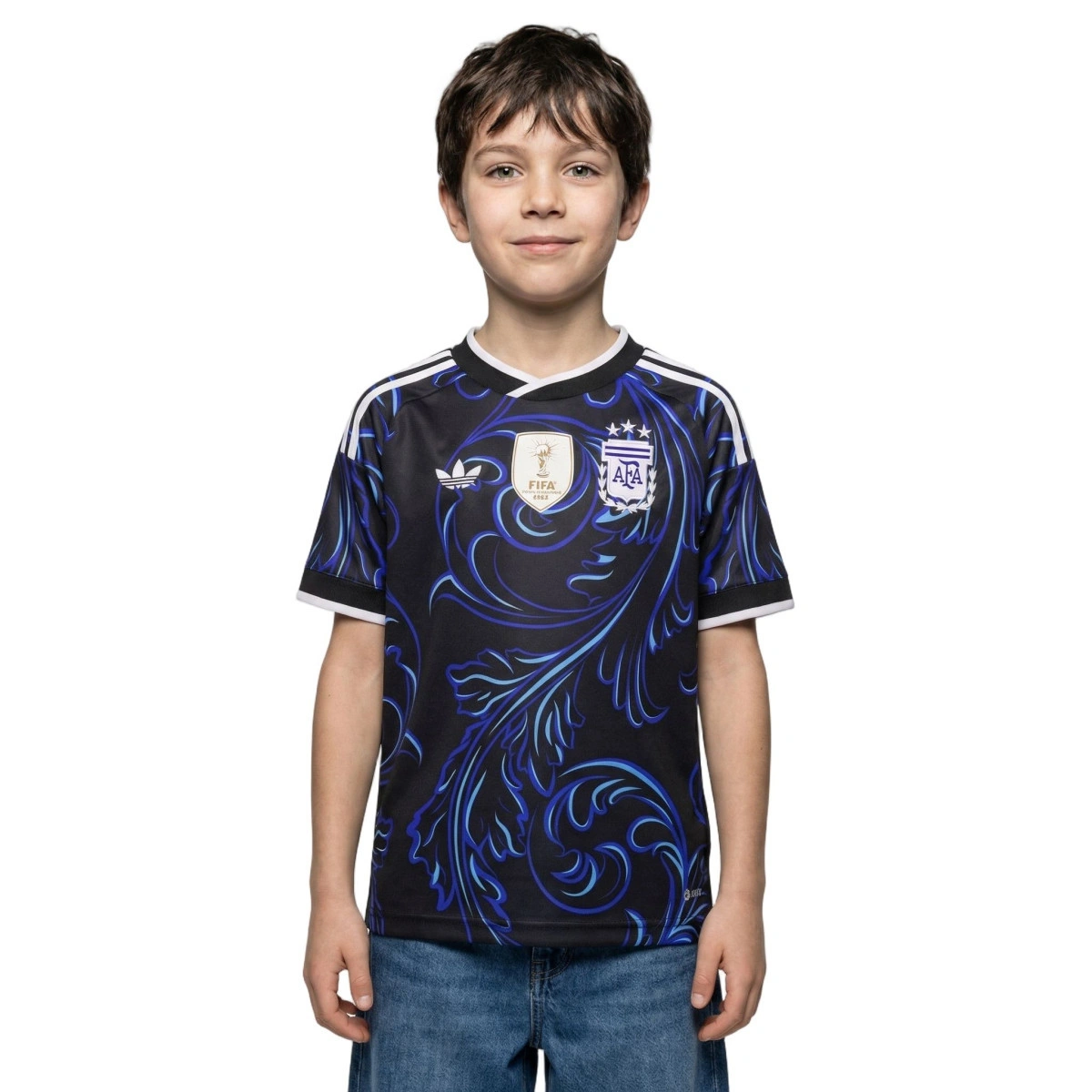 Camisola adidas Messi Argentina Segundo equipamento Mundial 2026 Criança