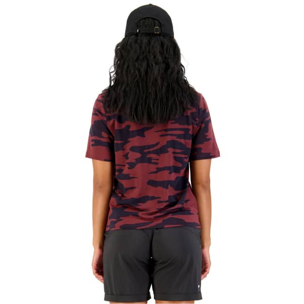 Maillot VTT MONS ROYALE W ICON RELAXED TEE BRAND LOCK UP AOP CHOCOLATE CAMO