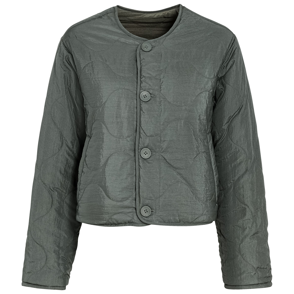 Jonas Nielsen Damen Steppjacke mit Wendefunktion dunkelgrün / tannengrün