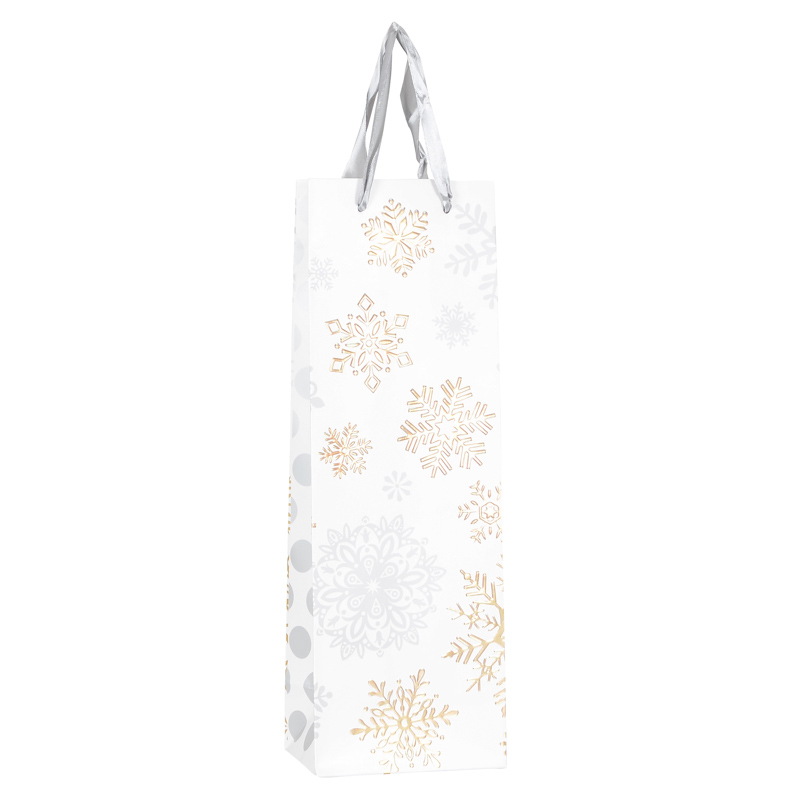 Sac cadeaux 'flocons'