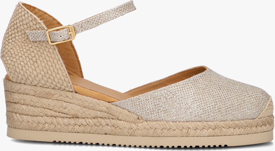 gouden unisa espadrilles cisca