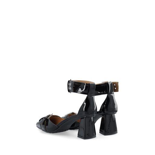 Bianco BIAMaralyn Buckle D'orsay Pumps, Black, 39