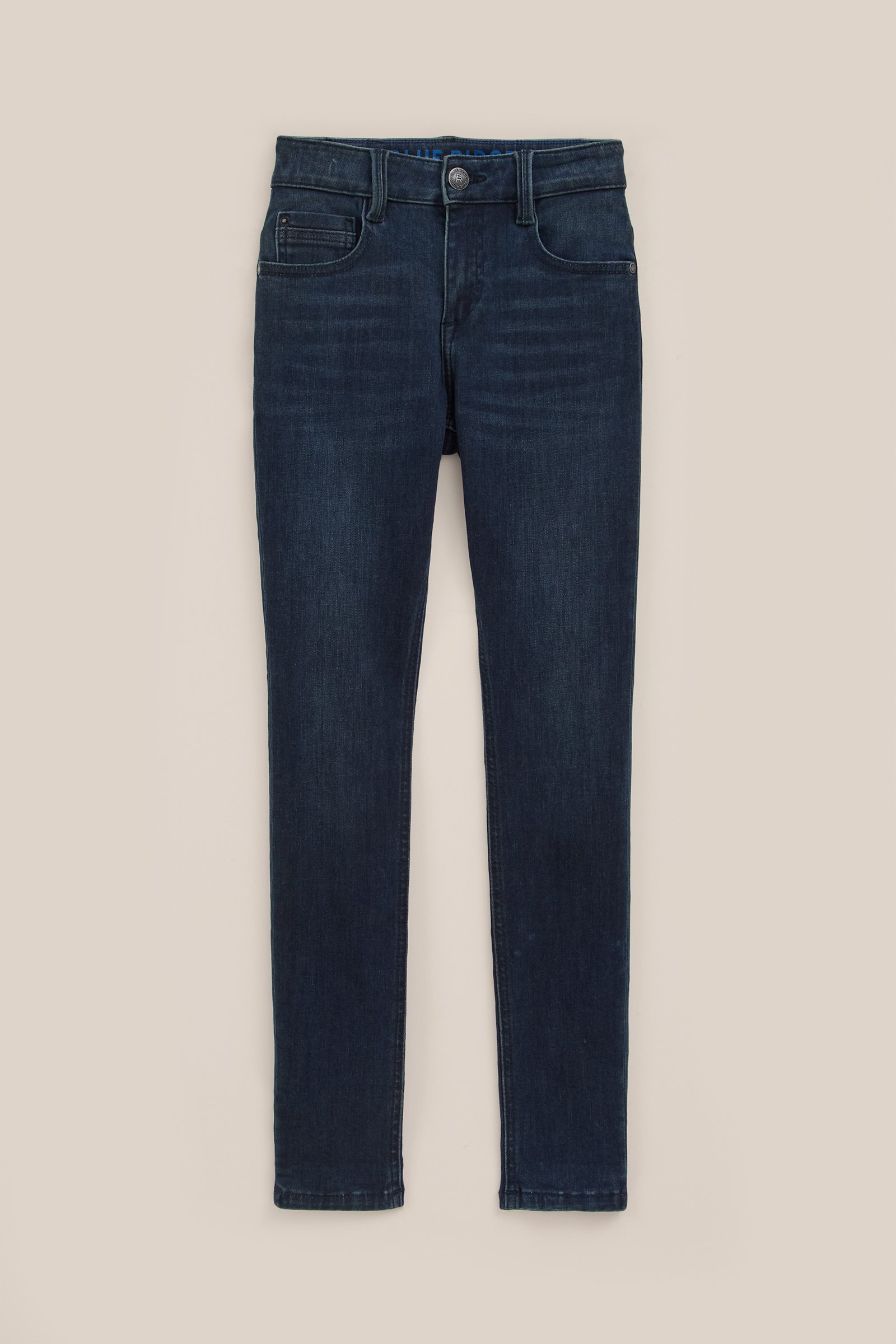 Jongens skinny fit jeans met stretch Blue Ridge Donkerblauw