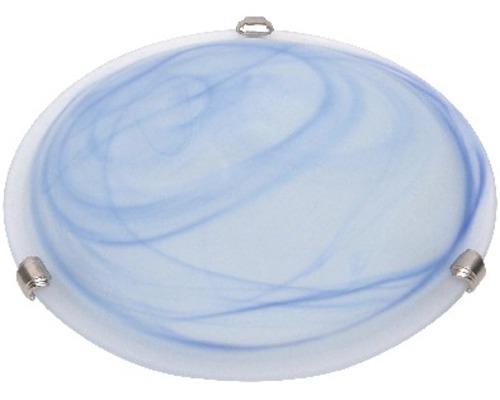 Plafondlamp, 1-lichts, Ø 30 cm, Mauritiusblauw