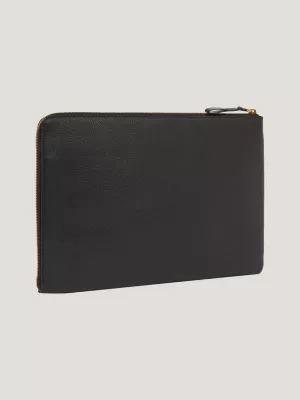 Capa para laptop Signature Premium em couro