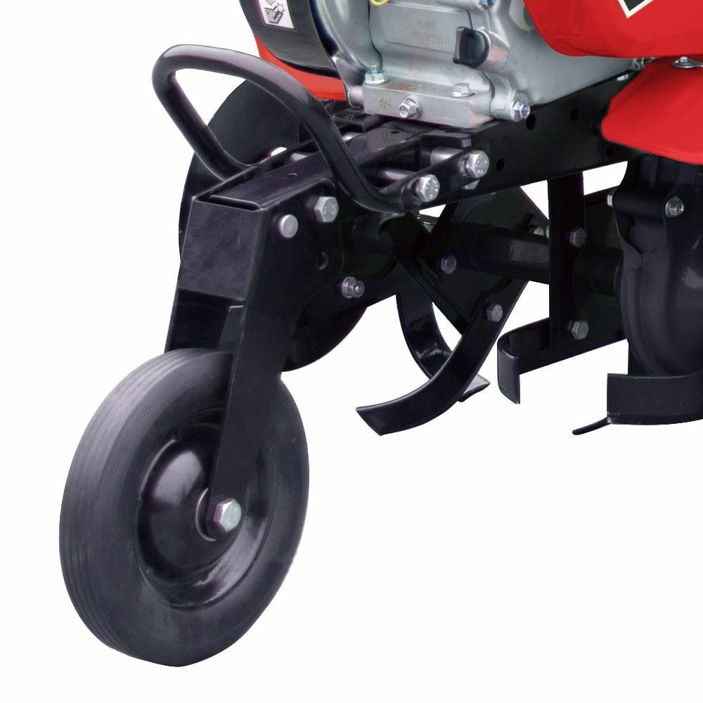 Motobineuse thermique 212cc 5,6cv 2 av 1 ar fraisage 88cm lea le42212-80w21