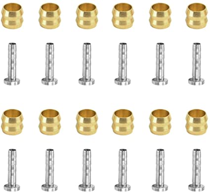 Pack 12 Olives et Aiguilles pour Cable de Frein Hydraulique Trottinette Electrique et Velo