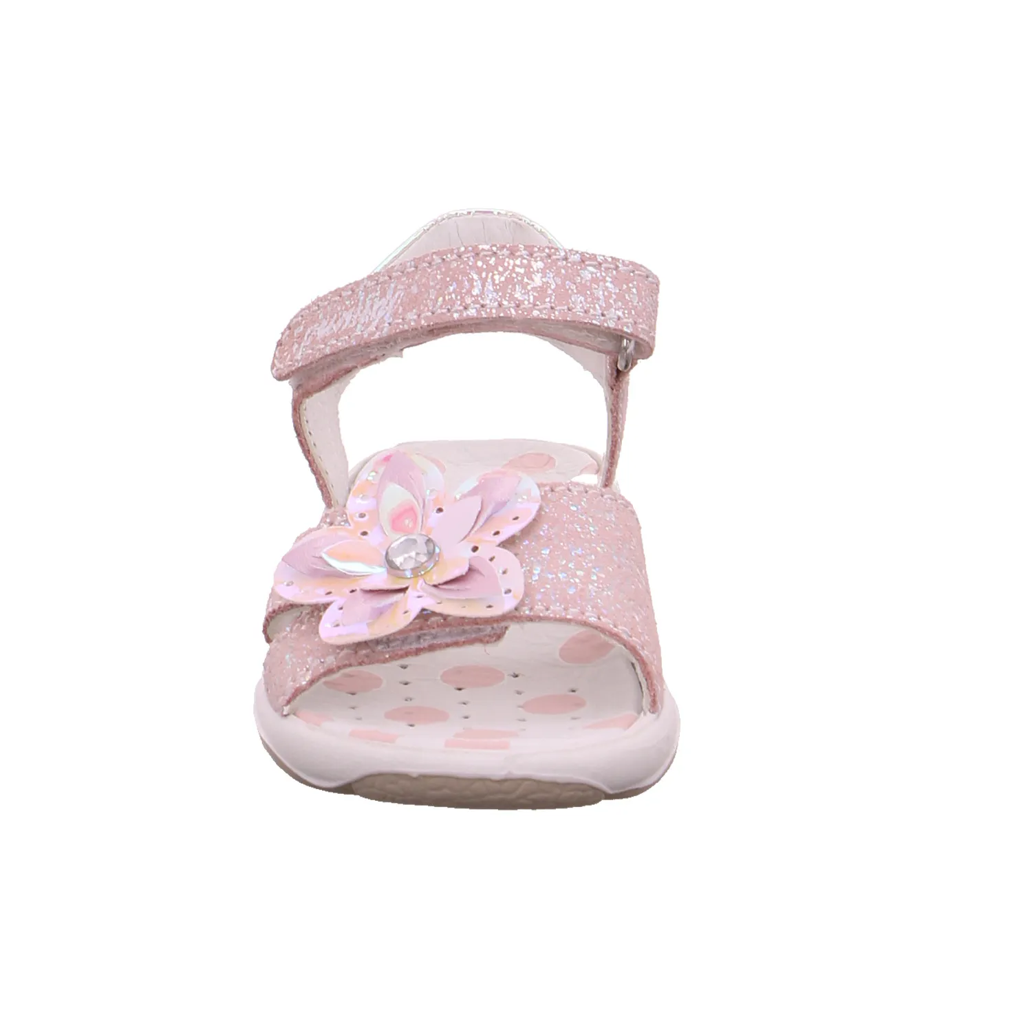 PRIMIGI Kleinkinder-Sandale Rosa Leder  Mädchentraum