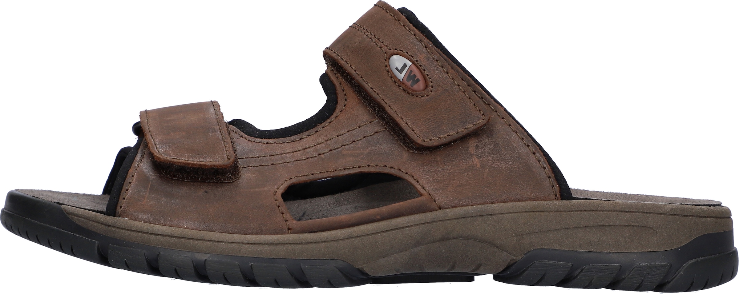 Waldläufer Pantolette »Harald«  , Sommerschuh, Schlappen, Klettschuh, in Weite H (= sehr weit)