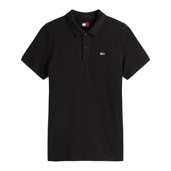 Tommy Hilfiger Slim Placket Flag Polo Heren
