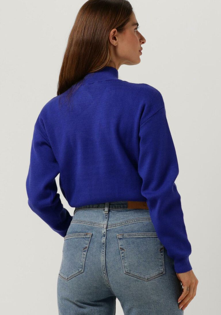 MINUS blauwe minus trui jose knit turtleneck