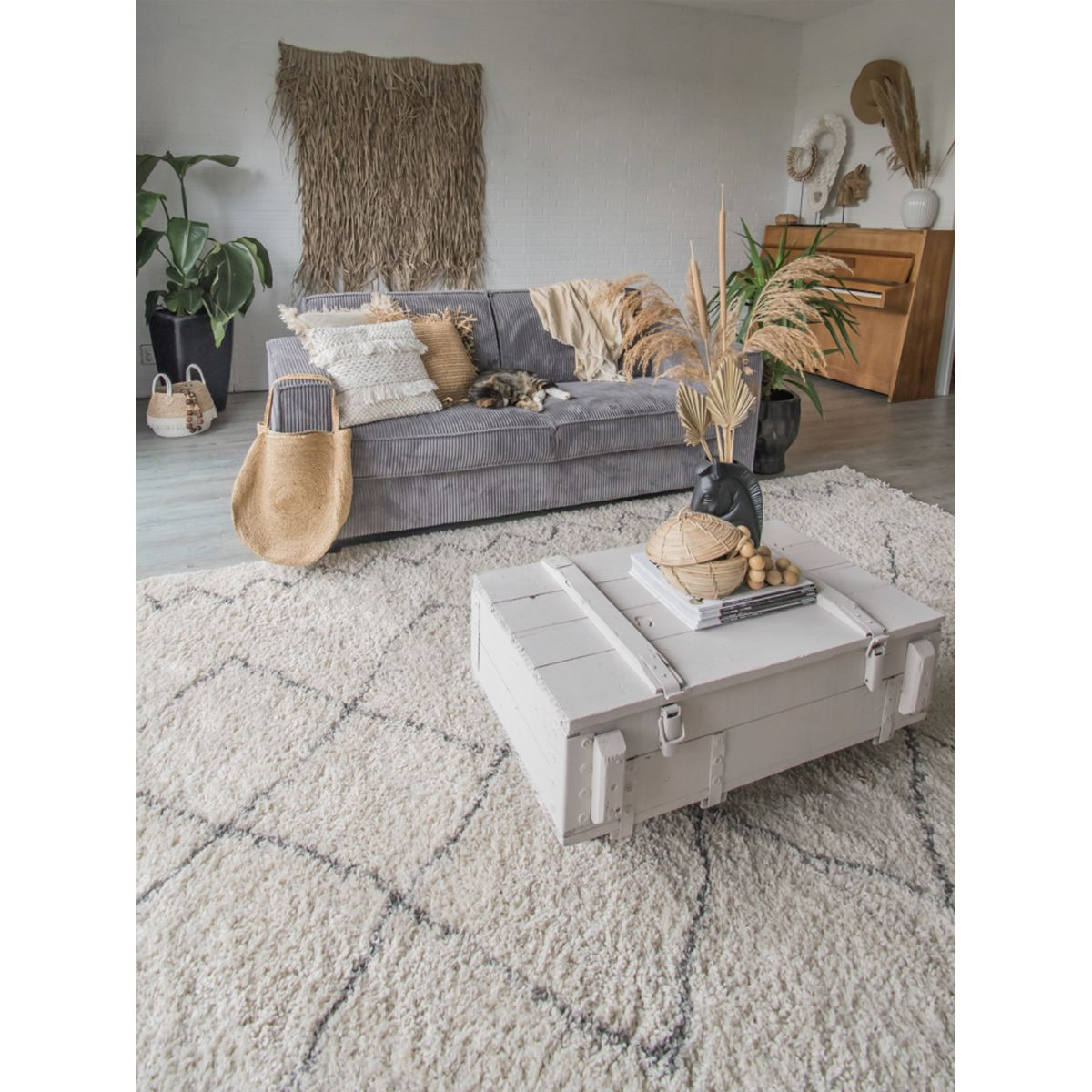 Vloerkleed Marrakesh cream 160 x 230 160 x 230 cm
