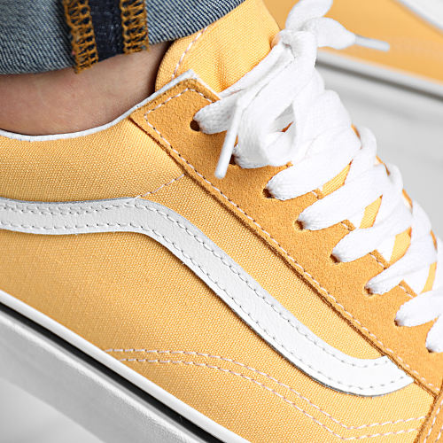 Baskets Old Skool A5KRFAVL Flax True White
