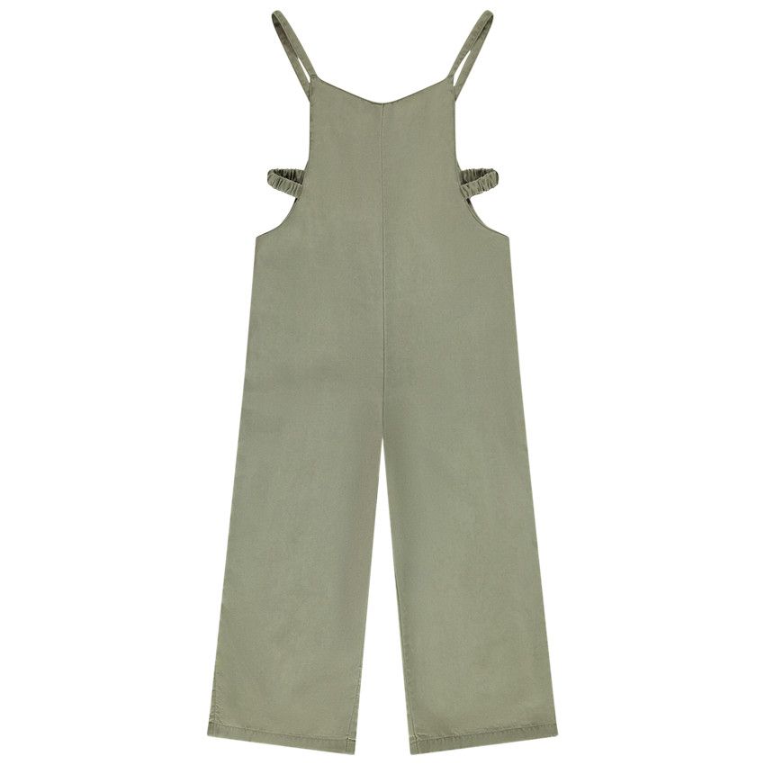 Combinaison longue unie en lyocell pour fille - Vert
