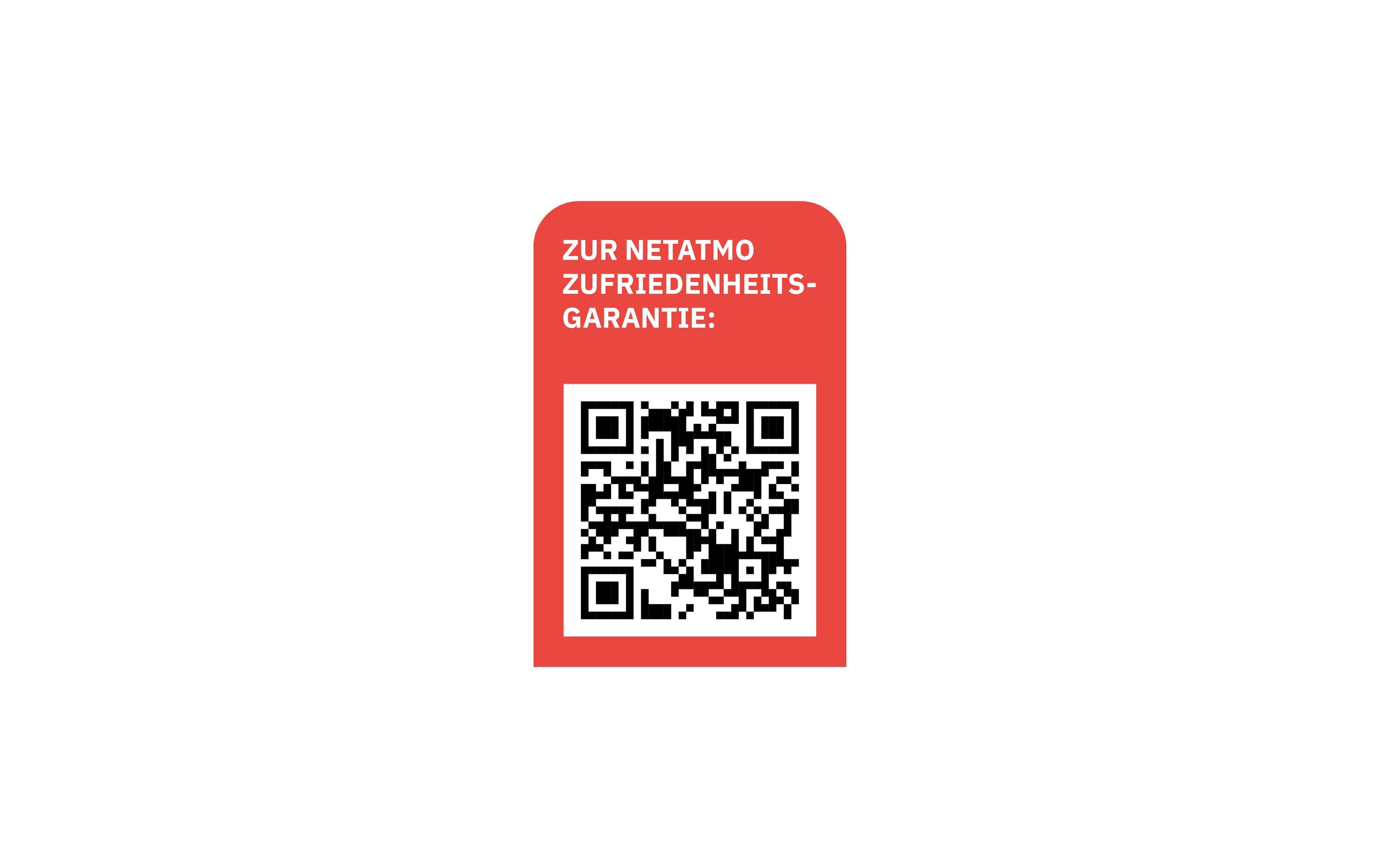 Netzwerkkamera Smarte Aussenkamera mit Sirene Weiss<br>Netatmo Smarte Aussenkamera mit Sirene