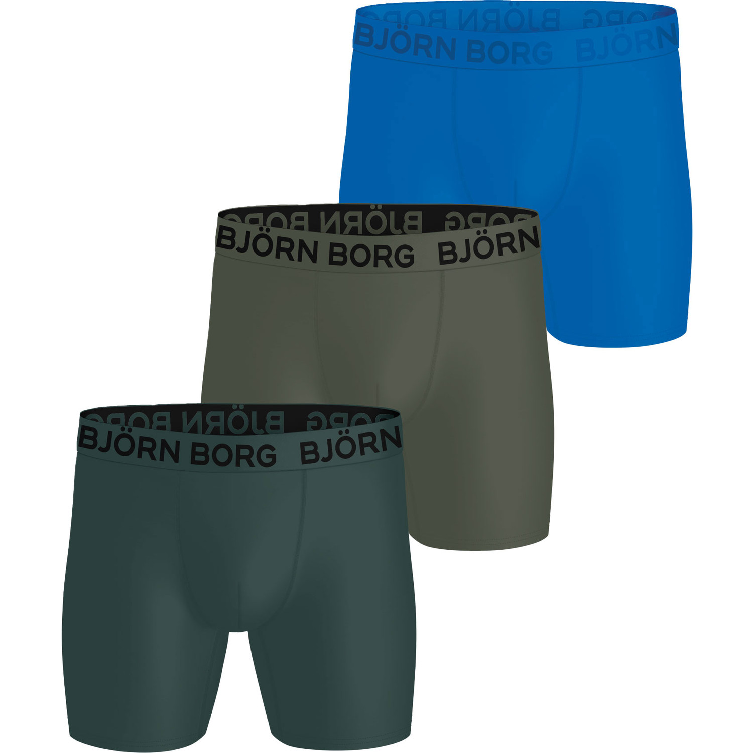 Björn Borg Sports Microfiber Boxer 3-Pack Heren