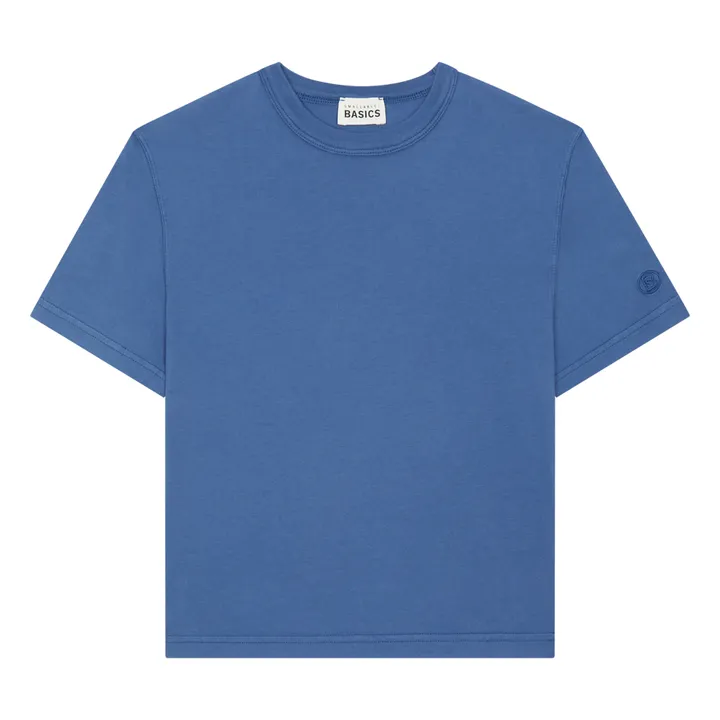 SMALLABLE BASICS T-Shirt Garçon Oversize Coton Bio | Océan