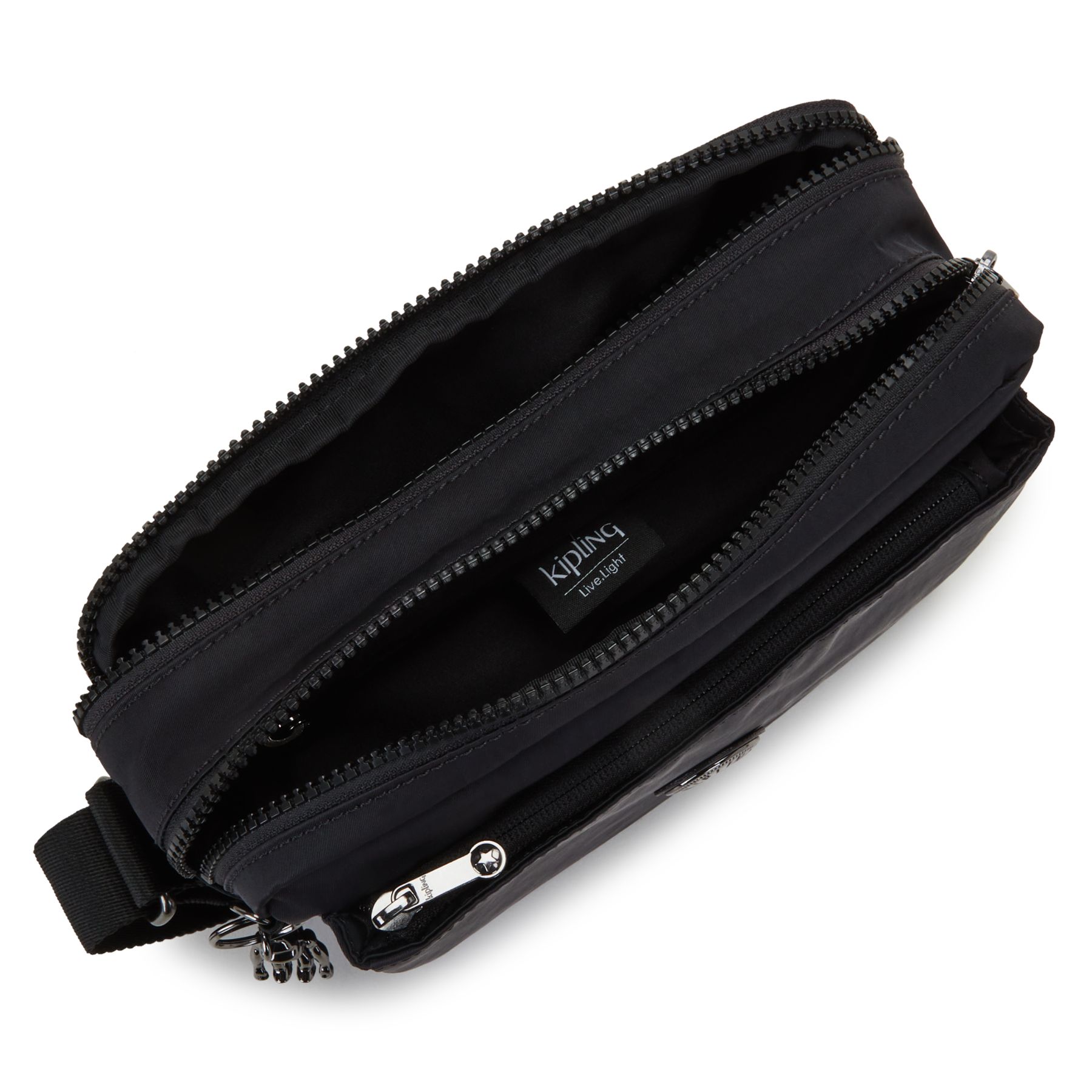 ABANU M Sac à bandoulière réglable polyvalent de taille moyenne  - Endless Black