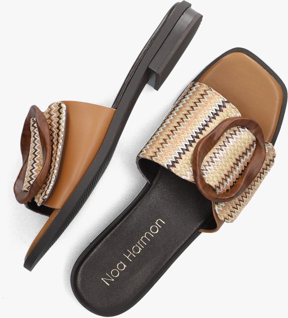 NOA HARMON camel noa harmon slippers 9231
