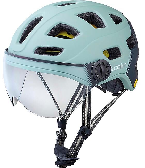 CAIRN - CASQUE QUARTZ VISOR LED USB MIP