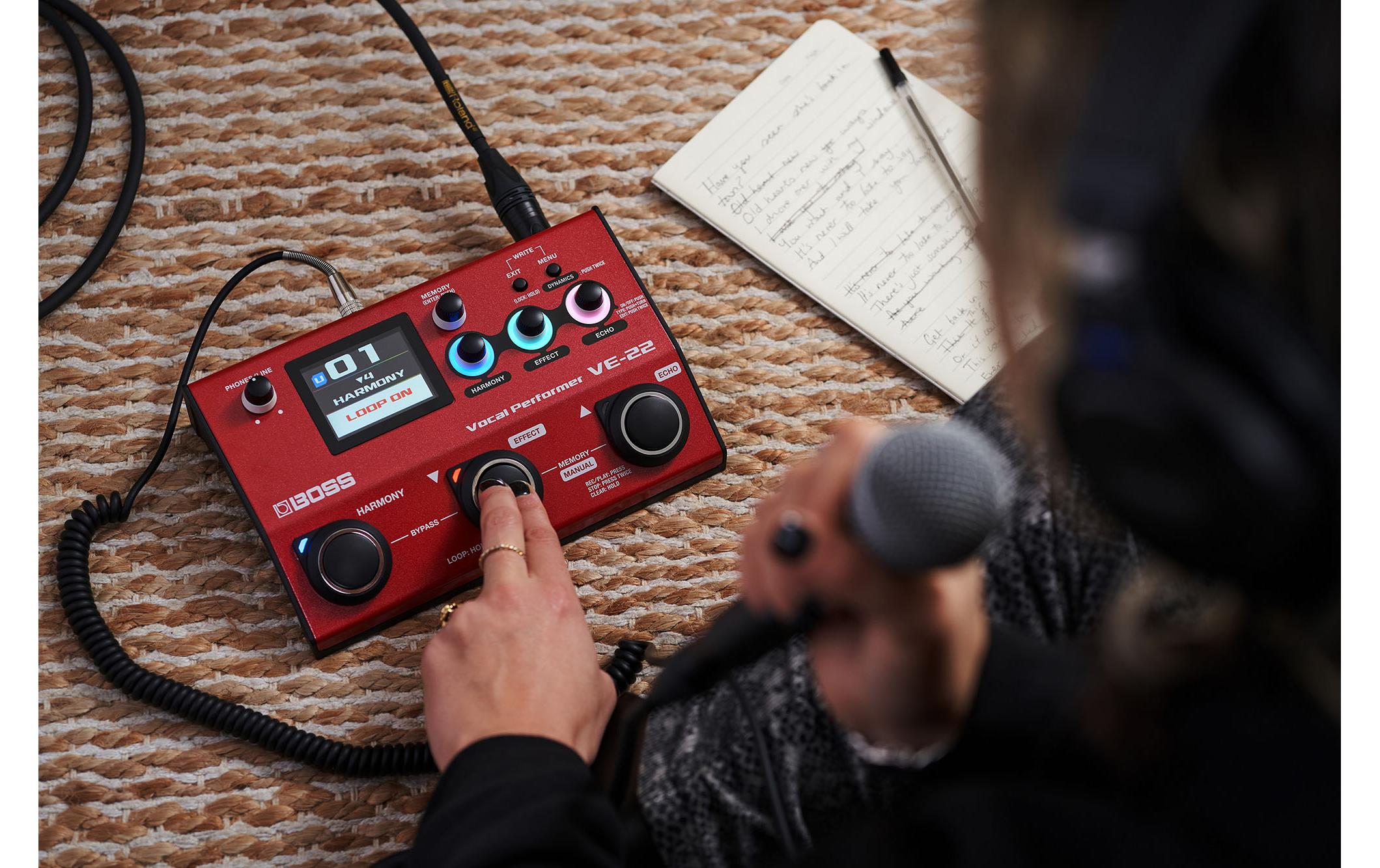 Effektgerät VE-22<br>Vocal Performer Multi-Effekt