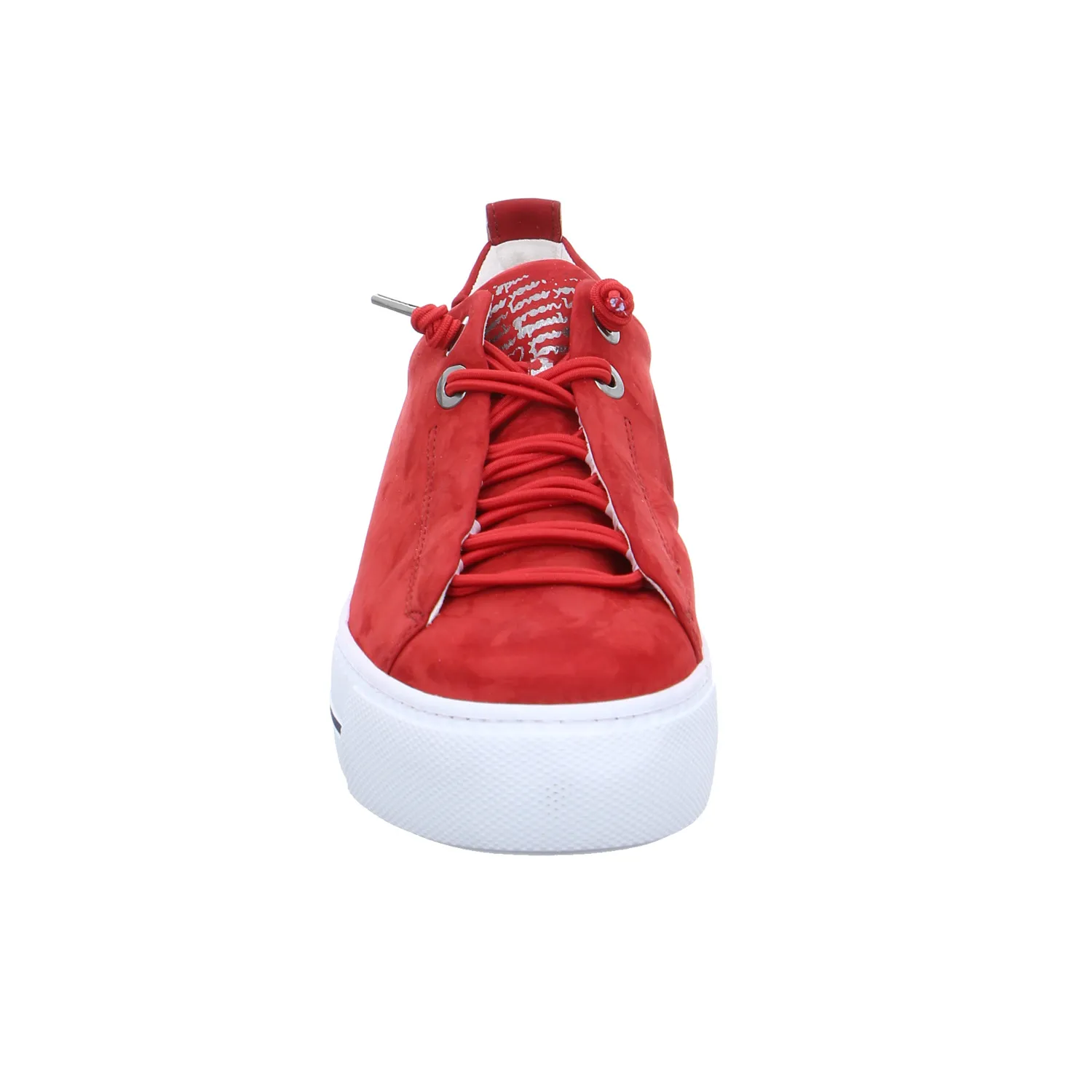 PAUL GREEN Sneaker Rot Leder