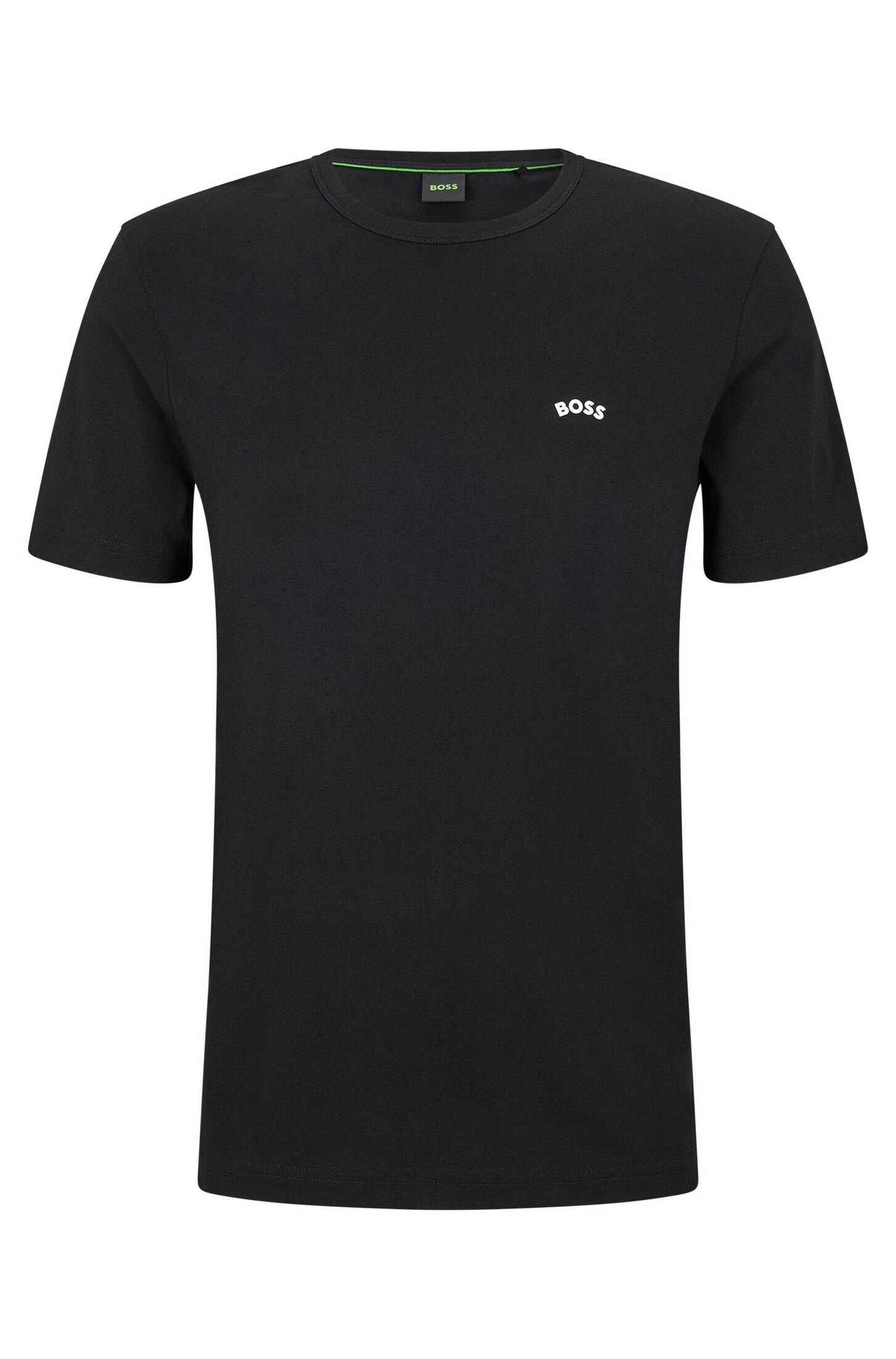 BOSS| Herren T-Shirt TEE CURVED mit Bio-Baumwolle