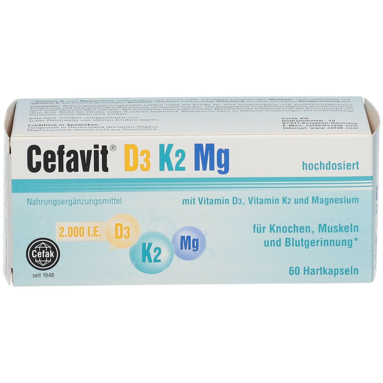 Cefavit® D3 K2 Mg