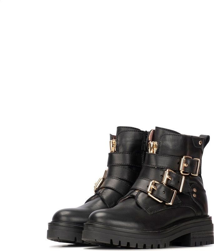 Posh by PS Poelman - LP Monk - Bikerboot - Zwart
