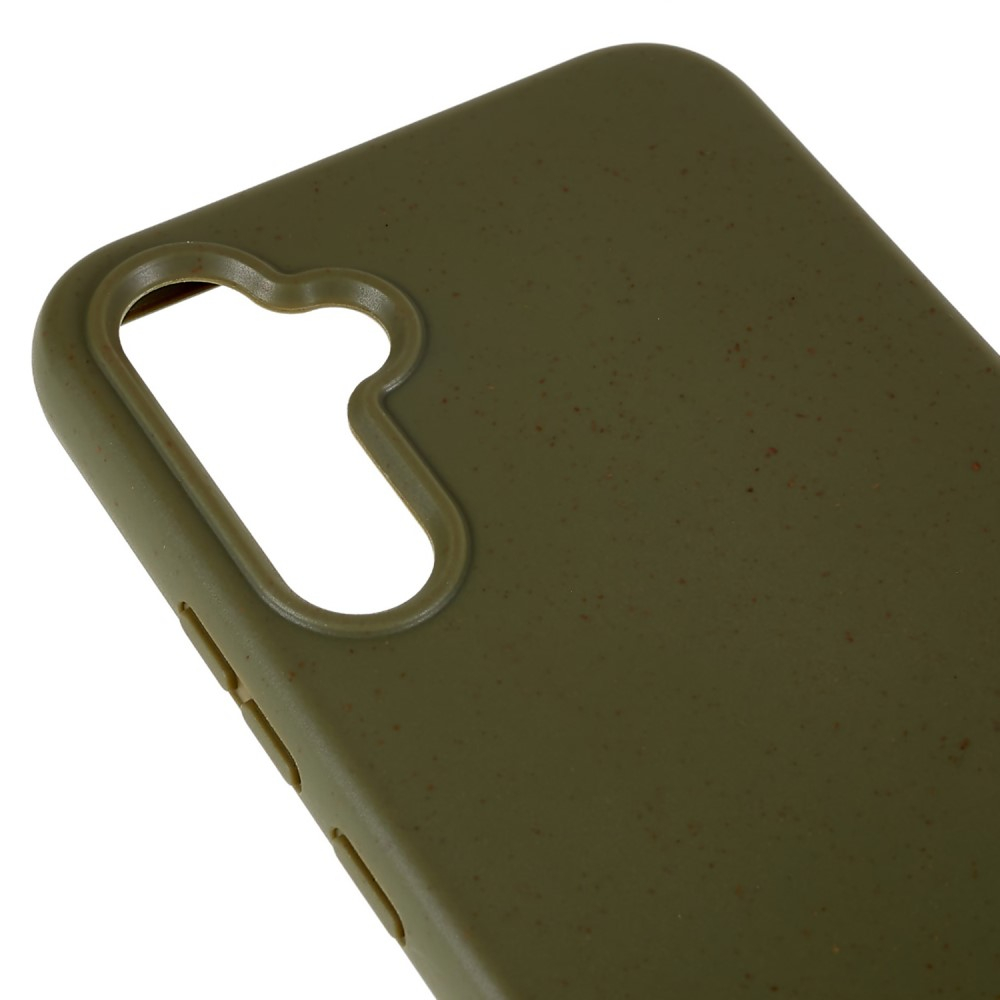 Samsung Galaxy A34 5G Necklace Bio Gummi Case Hülle Eco Friendly Nachhaltig Kompostierbar   Handykette (150cm) - Grün
