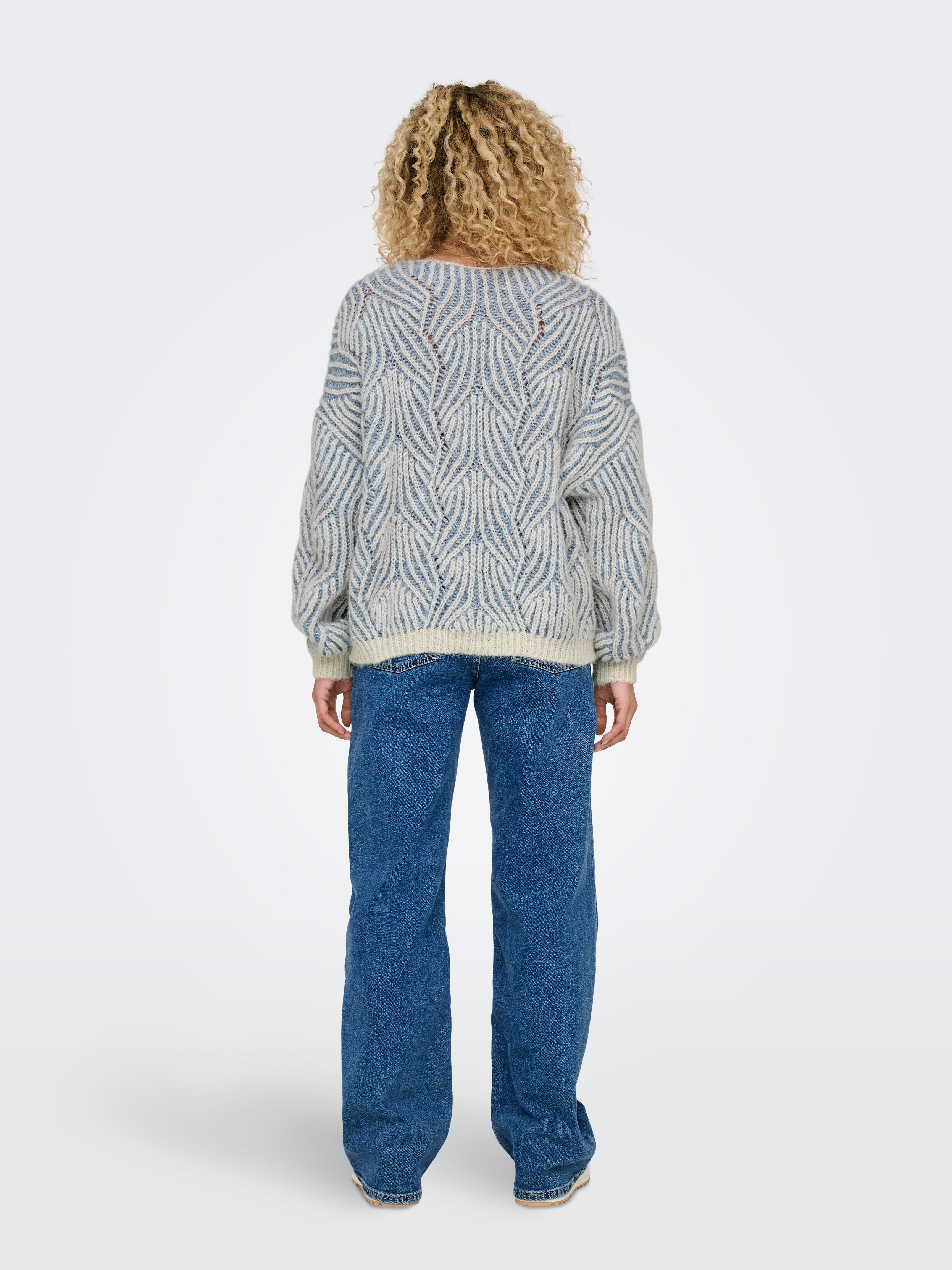 ONLELIN Strickpullover Cloud Dancer