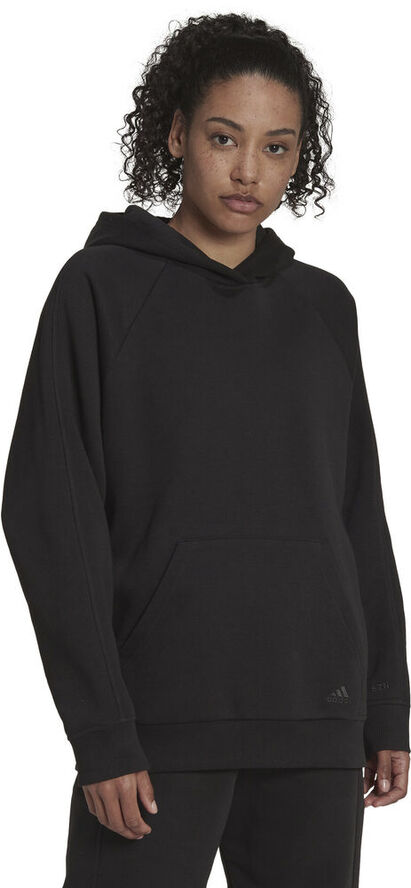 adidas ALL SZN Fleece Boyfriend hættetrøje Sort