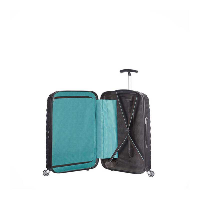 Valise cabine rigide Lite-Shock 55 cm Noir