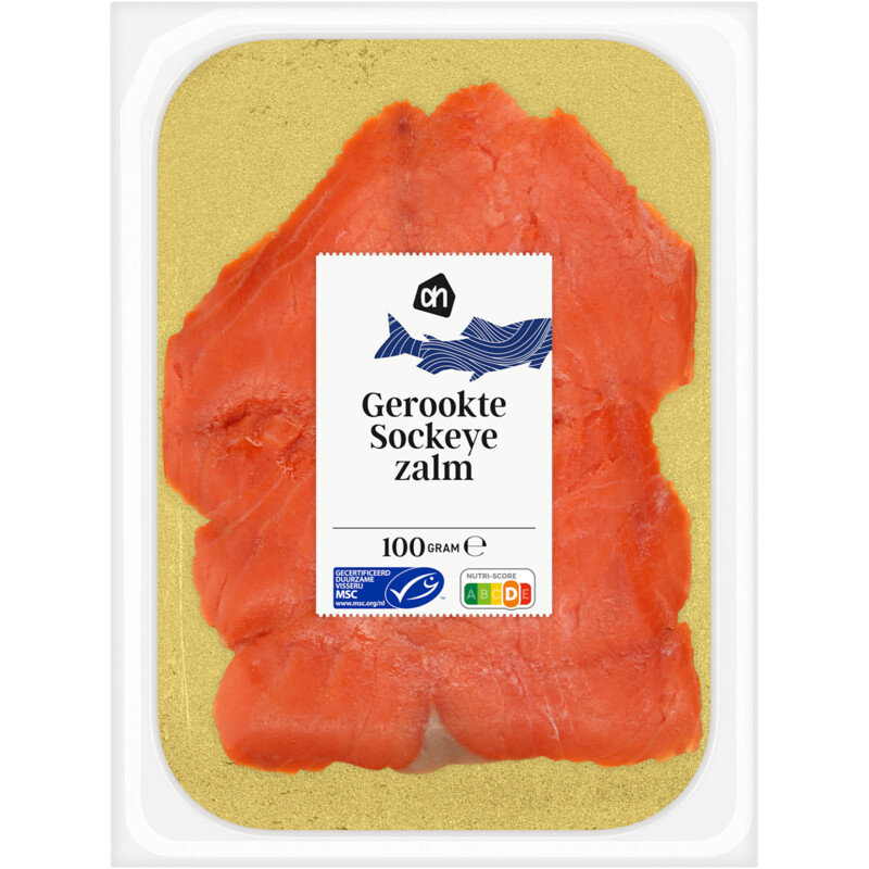 AH Gerookte sockeye zalm