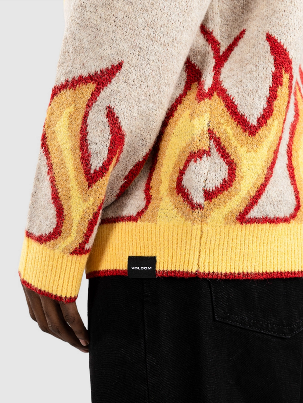 Volcom Fergadelic Pullover dirty white