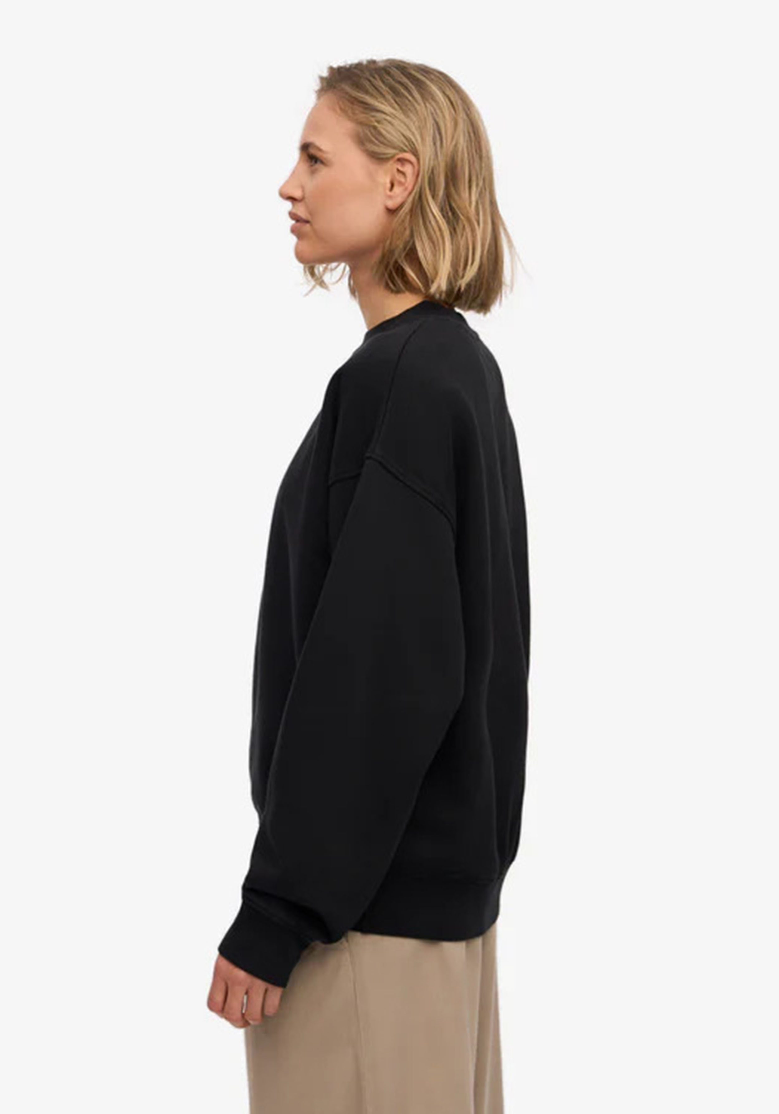 Colorful Standard Oversized Sweatshirt Deep Black