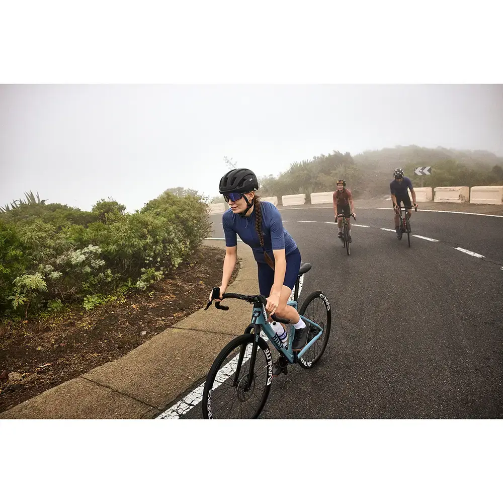 7mesh Atlas Fietsshirt Korte Mouwen Blauw Dames