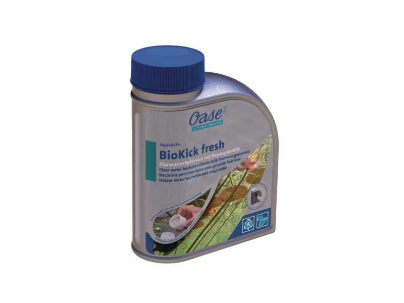OASE Starterbakterien AquaActiv BioKick fresh 500 ml Mehr als 1 Milliarde aktive Mikroorganismen pro ml