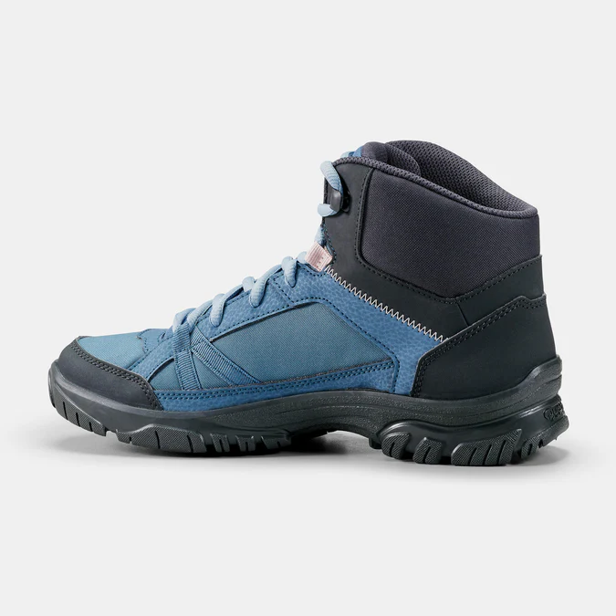 Decathlon Quechua - Botas de caminhada impermeáveis Quechua NH100 para mulheres