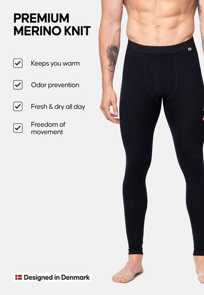 MERINOULD BASELAYER TIGHTS MED GYLP
