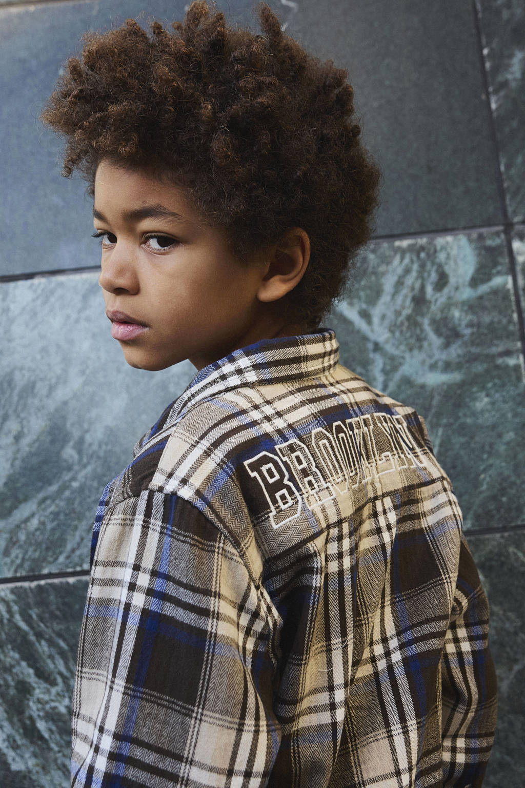 NAME IT KIDS overshirt zand