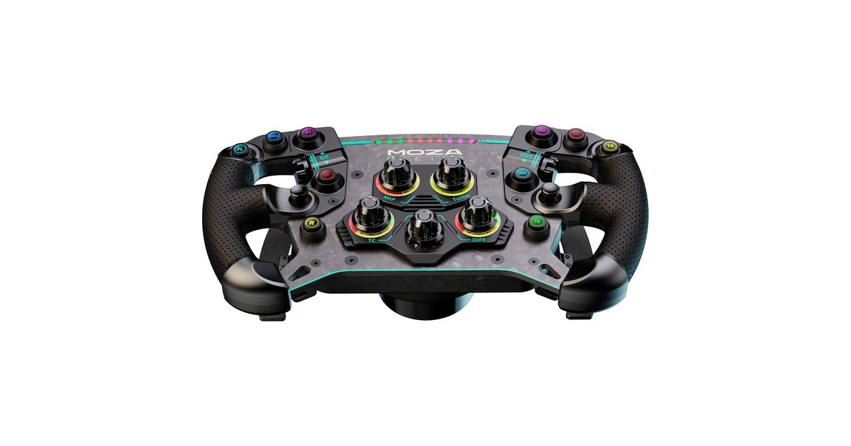 MOZAGS V2P GT Microvezel Leer stuur add-on  (Zwart)