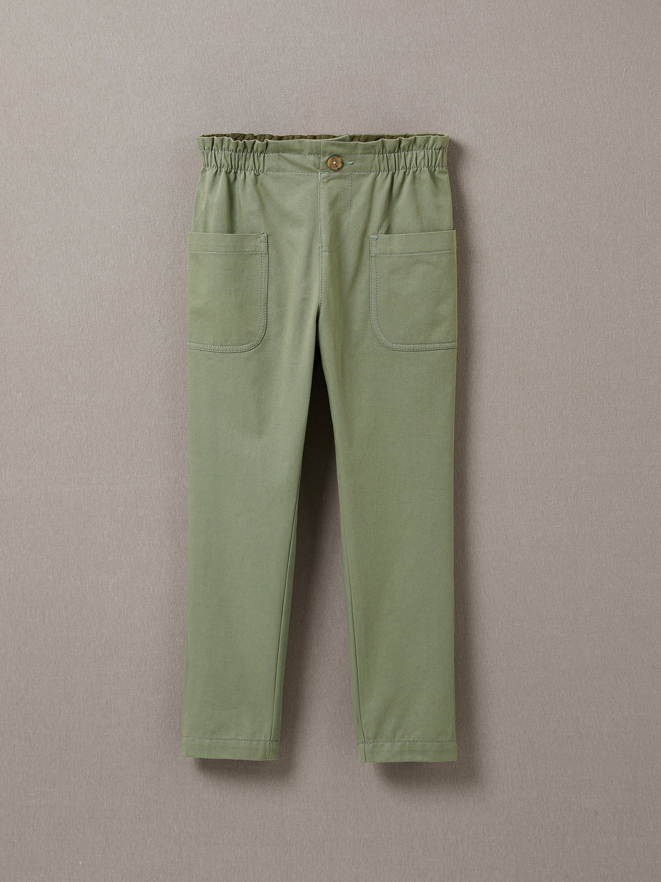 Pantalon Fille en chevron