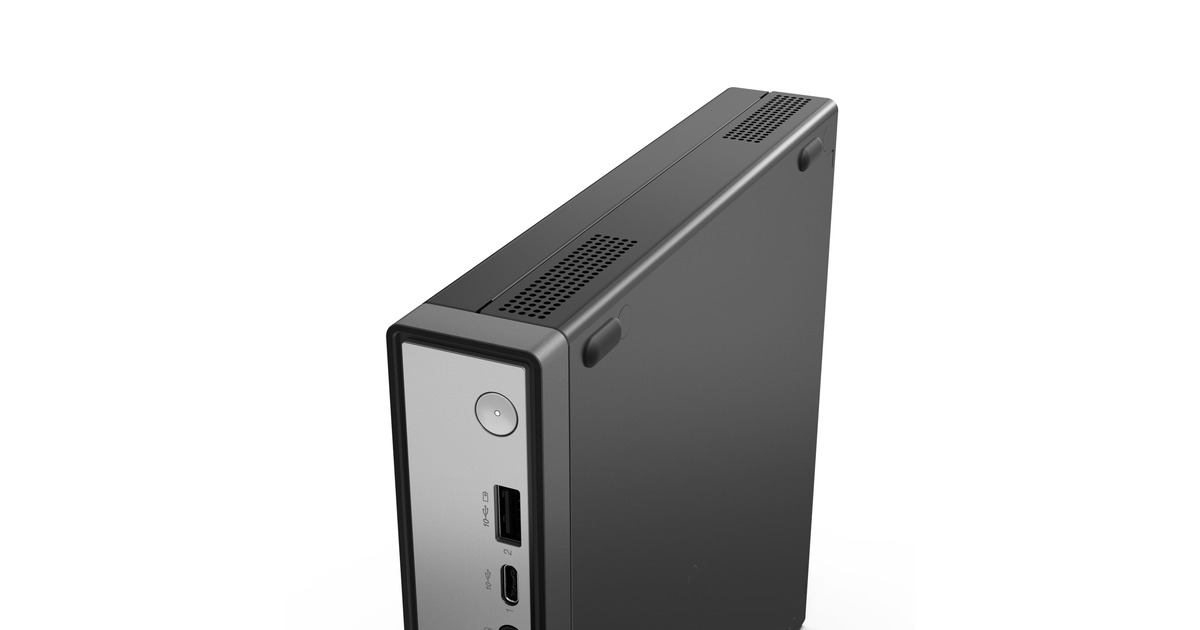 LenovoThinkCentre neo 50q QC (13C90005MH) pc-systeem  (Zwart | Snapdragon X X1-26-100 | Qualcomm Adreno GPU | 16 GB | 512 GB SSD)