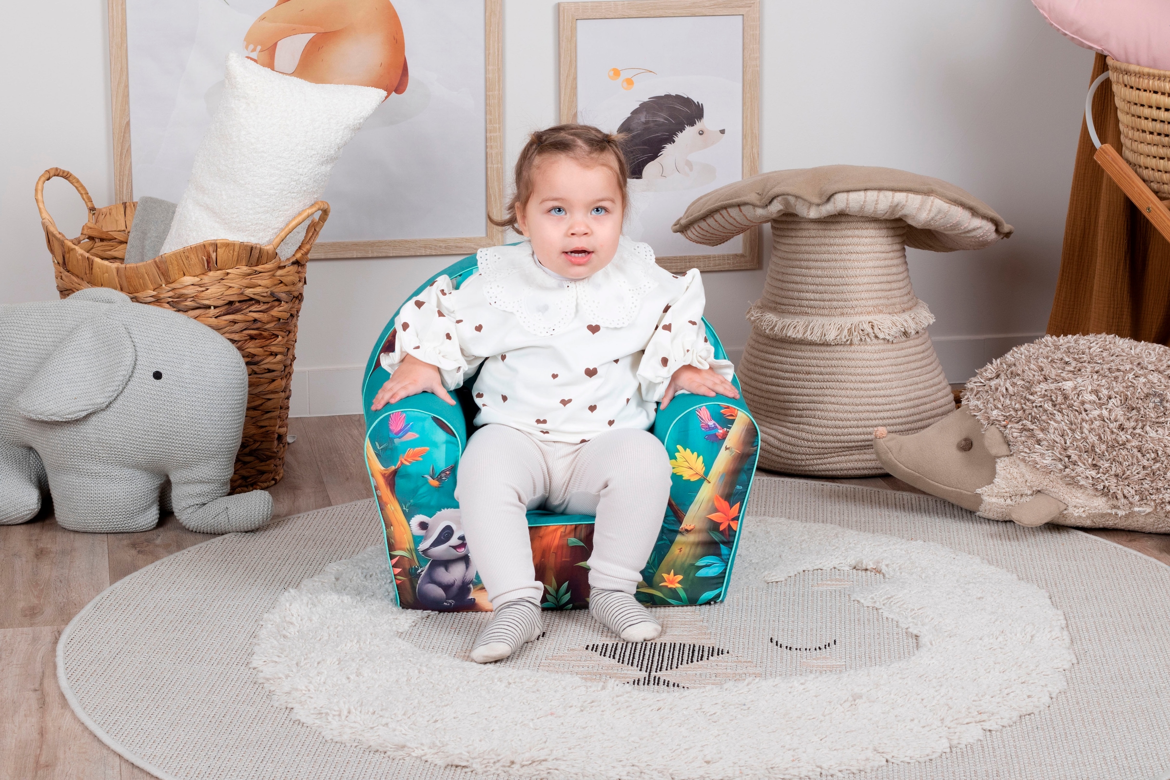 Knorrtoys® Sessel »Lucky panda« für Kinder; Made in Europe