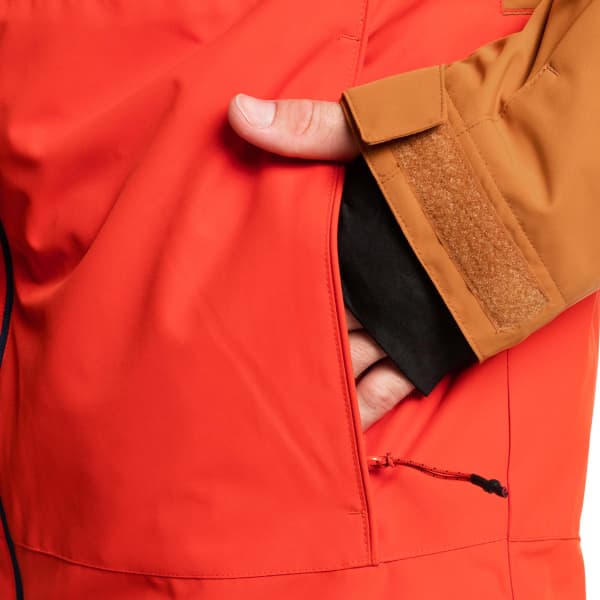 Veste de ski QUIKSILVER SYCAMORE JK M SNJT BUCKTHORN BROWN